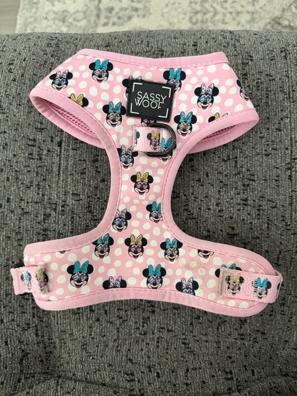 Sassy Woof Disney Minnie Dog Harness Size Small